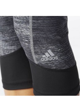 Capri Adidas Techfit Printed Heather