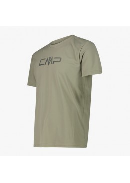 T-shirt girocollo con logo CMP