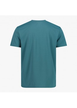T-shirt girocollo con logo CMP