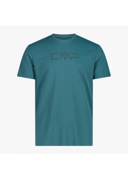 T-shirt girocollo con logo CMP