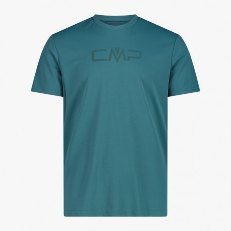 T-shirt girocollo con logo CMP