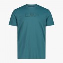 T-shirt girocollo con logo CMP