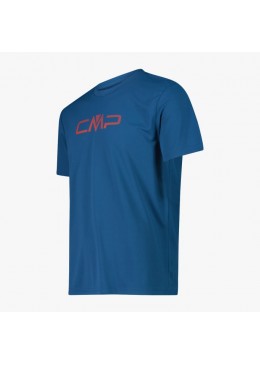 T-shirt girocollo con logo CMP
