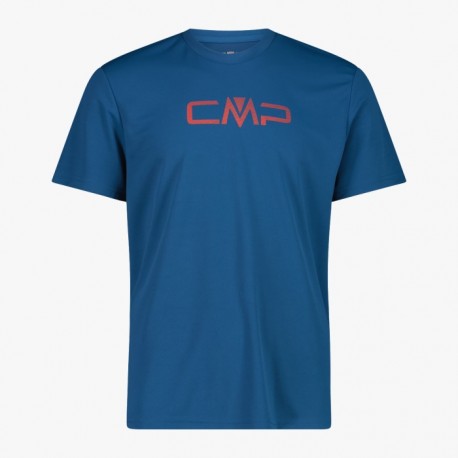 T-shirt girocollo con logo CMP
