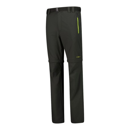Pantaloni uomo trekking zip-off