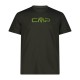 T-shirt girocollo con logo CMP