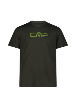 T-shirt girocollo con logo CMP