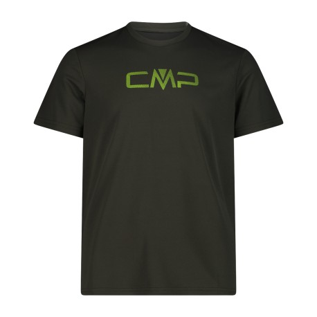 T-shirt girocollo con logo CMP