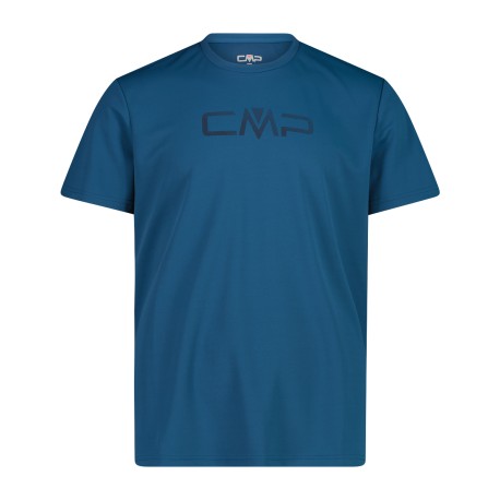 T-shirt girocollo con logo CMP