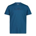 T-shirt girocollo con logo CMP