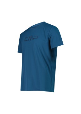 T-shirt girocollo con logo CMP