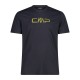T-shirt girocollo con logo CMP