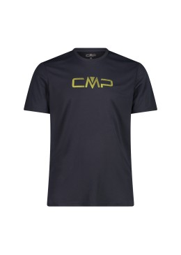 T-shirt girocollo con logo CMP