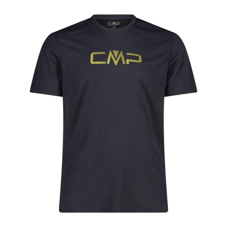 T-shirt girocollo con logo CMP
