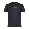 T-shirt girocollo con logo CMP