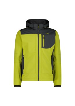 CMP Giacca uomo in Softshell con cappuccio staccabile